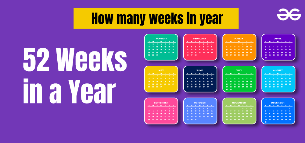 How Many Weeks in a Year?