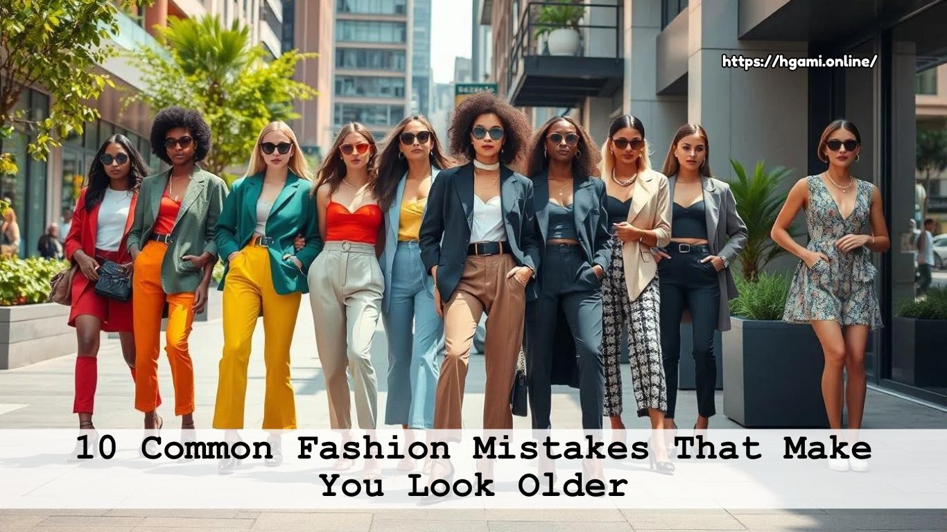 10 Common Fashion Mistakes That Make You Look Older