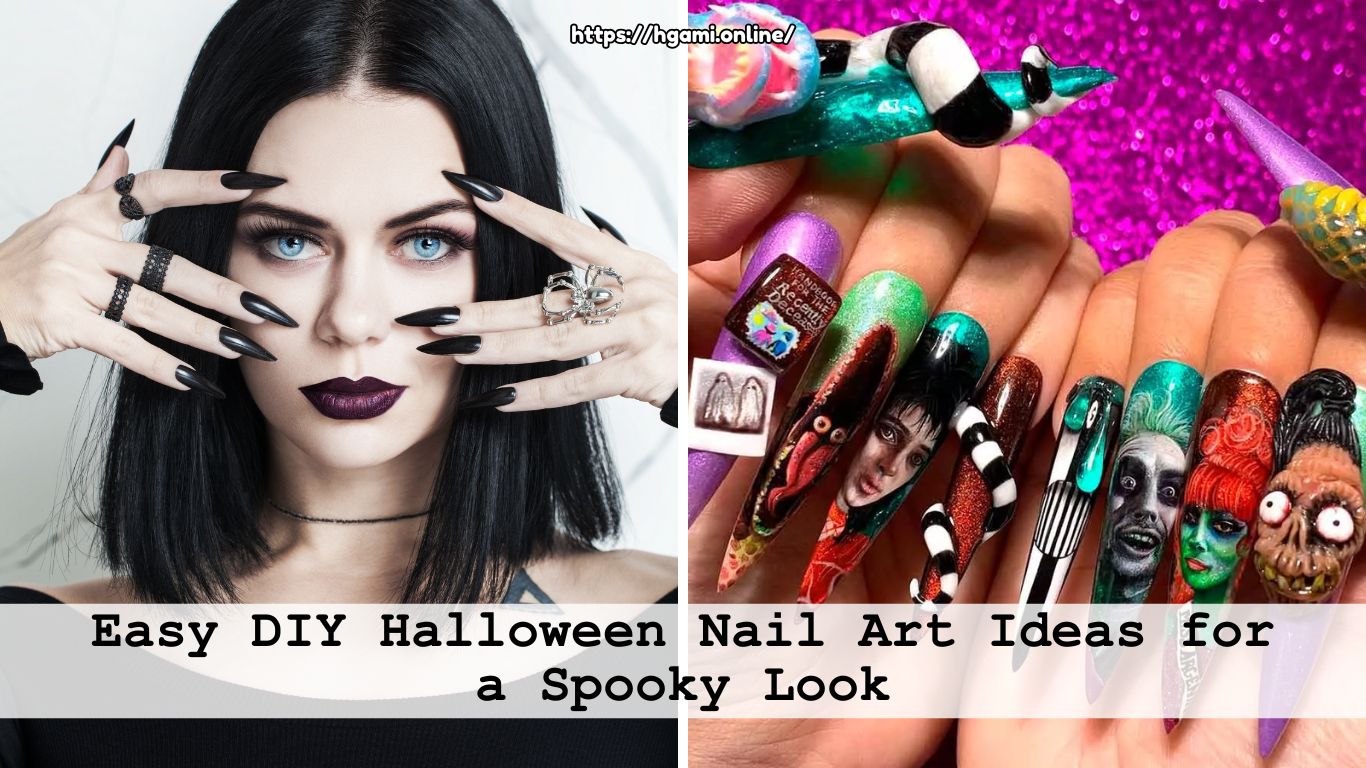 Easy DIY Halloween Nail Art Ideas for a Spooky Look