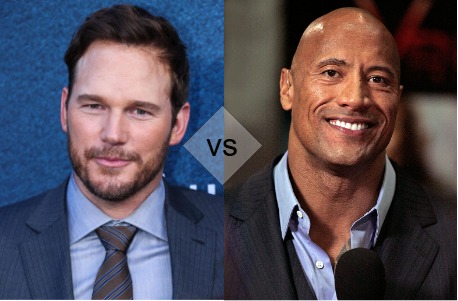 Chris Pratt Dwayne Johnson