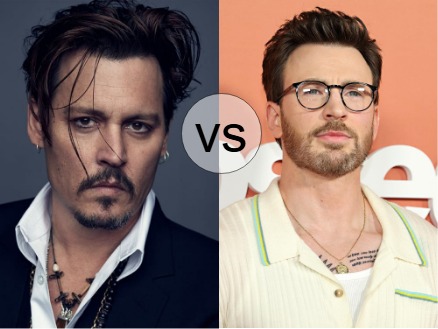 Johnny Depp Chris Evans